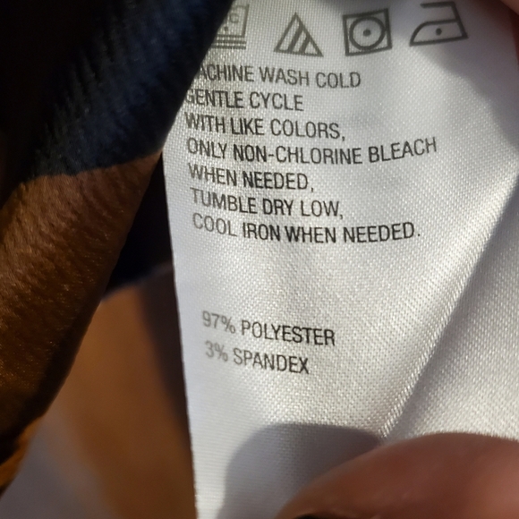 C WONDER BY CHRISTIAN SIRIANO GEORGETTE BUTTON BLOUSE. XL.NWOT - Picture 8 of 10